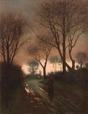 Joseph Malachy Kavanagh (1856-1918), Between Autumn and Winter at Morgan O'Driscoll Art Auctions