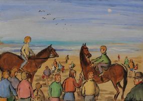 Beach Riders at Morgan O'Driscoll Art Auctions