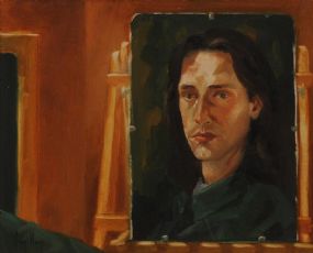Ken Hamilton (b.1956), Self-Portrait at Morgan O'Driscoll Art Auctions