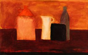 Ian Humphreys (b.1956), Still Life With Cider Jug at Morgan O'Driscoll Art Auctions