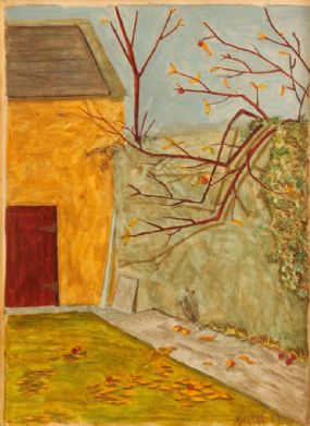The Garden in Autumn at Morgan O'Driscoll Art Auctions