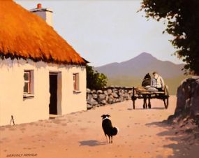 Gregory Moore (20th/21st Century), Connemara Farmer at Morgan O'Driscoll Art Auctions