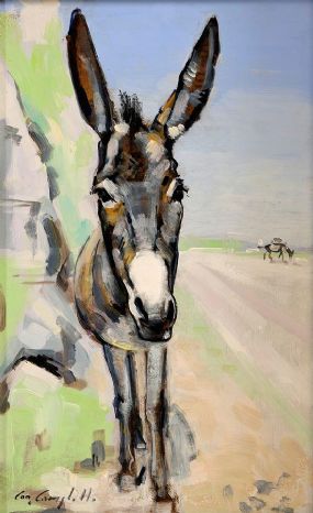 Cornelius Campbell (20th/21st Century), Donkey at Morgan O'Driscoll Art Auctions