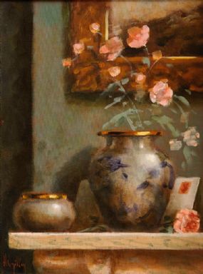Ken Hamilton (b.1956), Still Life, Flowers in a Vase at Morgan O'Driscoll Art Auctions