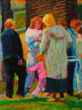 Gary Devon ARUA (b.1958), Five to Three at Morgan O'Driscoll Art Auctions