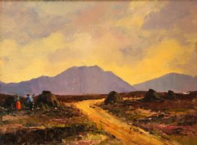 Norman J. McCaig (1929-2001), Connemara Peat Bog at Morgan O'Driscoll Art Auctions