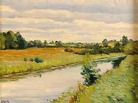 Charles Vincent Lamb RHA RUA (1893-1965), The River Bann at Morgan O'Driscoll Art Auctions