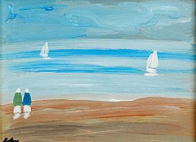Markey Robinson (1918-1999), Watching the Boats at Morgan O'Driscoll Art Auctions