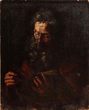 attributed to Jusepe De Ribera (1588/91-1652) Spanish, Saint ?????????? at Morgan O'Driscoll Art Auctions