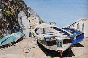 Stephen Cullen (b.1959), Boats on the Dry at Morgan O'Driscoll Art Auctions