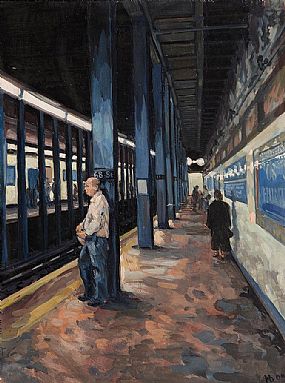 Hector McDonnell RUA (b.1947), 68th Street Subway, New York at Morgan O'Driscoll Art Auctions