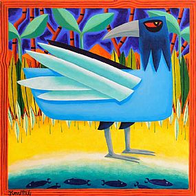 Bird of Paradise at Morgan O'Driscoll Art Auctions