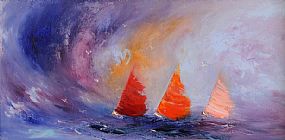 Carol Ann Waldron (b.1948), Racing The Tide at Morgan O'Driscoll Art Auctions
