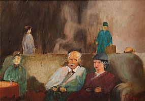 Tom Carr HRHA HRUA ARWS (1909-1999), Hysham Ferry at Morgan O'Driscoll Art Auctions