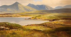 Maurice Canning Wilks ARHA RUA (1911-1984), Landscape at Ross, Connemara, Co Galway at Morgan O'Driscoll Art Auctions