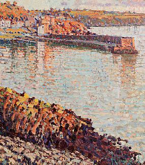 Arthur K. Maderson (b.1942), Point of Sunset, Glandore, West Cork at Morgan O'Driscoll Art Auctions