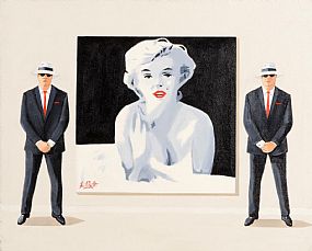 Ken O'Neill (20th/21st Century), Minding Marilyn at Morgan O'Driscoll Art Auctions