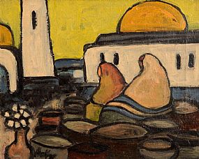 Markey Robinson (1918-1999), Tangier at Morgan O'Driscoll Art Auctions