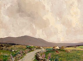 James Humbert Craig RHA RUA (1878-1944), Road to Maam Cross at Morgan O'Driscoll Art Auctions