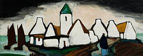 Markey Robinson, Humble Homes at Morgan O'Driscoll Art Auctions