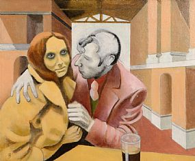 Marian Jeffares (1916-1986), The Couple at Morgan O'Driscoll Art Auctions