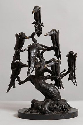 Patrick O'Reilly (b.1957), Parliament of Crows at Morgan O'Driscoll Art Auctions