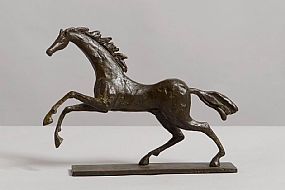 Merce Canadell (b.1960), Galloping Horse at Morgan O'Driscoll Art Auctions