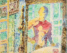 Basil Ivan Rakoczi, Self Potrait at Morgan O'Driscoll Art Auctions
