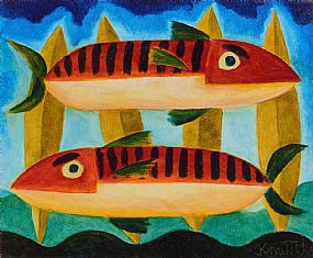 Graham Knuttel, Fish Study at Morgan O'Driscoll Art Auctions