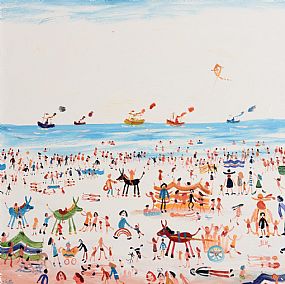Simeon Stafford, Flying the Kite at Morgan O'Driscoll Art Auctions