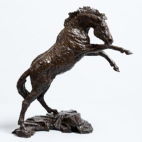 Philip Blacker, Rearing Stallion at Morgan O'Driscoll Art Auctions