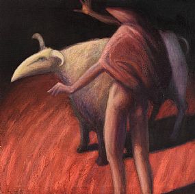 John Boyd, Figure with Animal (1997) at Morgan O'Driscoll Art Auctions