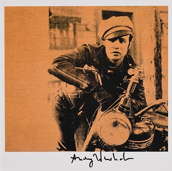 Andy Warhol, Marlon (1982) at Morgan O'Driscoll Art Auctions