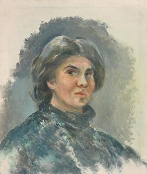 Stella Steyn, Portrait of a Lady at Morgan O'Driscoll Art Auctions