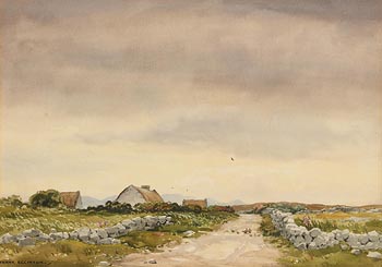 Frank Egginton, Crossing the Road, Connemara at Morgan O'Driscoll Art Auctions