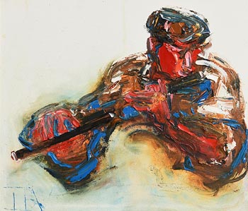 John B. Vallely, The Flute Player at Morgan O'Driscoll Art Auctions