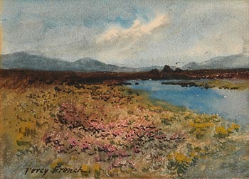 Percy French, Connemara Landscape at Morgan O'Driscoll Art Auctions