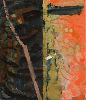 Maurice Cockrill, Study for Place of Fire I (1994) at Morgan O'Driscoll Art Auctions