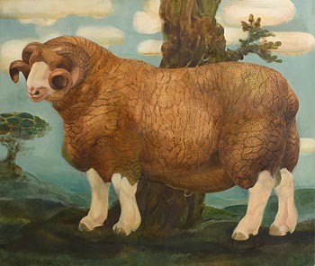 Ann Griffin, The Ram of Cooley (1985) at Morgan O'Driscoll Art Auctions
