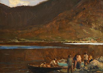 James Humbert Craig, Leenane, Connemara at Morgan O'Driscoll Art Auctions