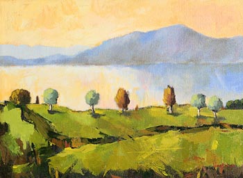 Maria Luisa Menghini, Lake Garda at Morgan O'Driscoll Art Auctions