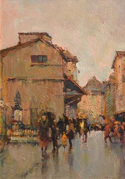 Ken Moroney, Ponte de Vecchio at Morgan O'Driscoll Art Auctions