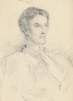 John Butler Yeats, Portrait of a Lady at Morgan O'Driscoll Art Auctions