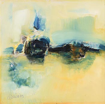 Gerald Davis, Ancient Place (1973) at Morgan O'Driscoll Art Auctions