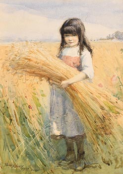 Frank McKelvey, Harvest Time (1920) at Morgan O'Driscoll Art Auctions
