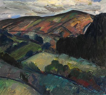 Peter Collis, Wicklow Mountains at Morgan O'Driscoll Art Auctions