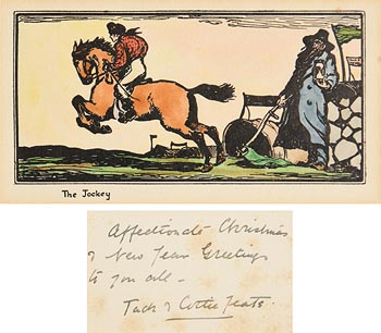 Jack Butler Yeats, The Jockey at Morgan O'Driscoll Art Auctions