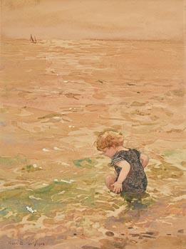 Rose Maynard Barton, Chilly (1913) at Morgan O'Driscoll Art Auctions
