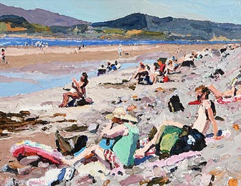 Stephen Cullen, Rossbeigh Beach at Morgan O'Driscoll Art Auctions