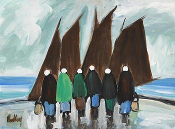 Markey Robinson, Awaiting the Catch at Morgan O'Driscoll Art Auctions